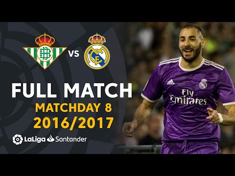 Real Betis vs Real Madrid (1-6) J08 2016/2017 - FULL MATCH