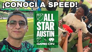 ¡CONOCÍ A SPEED EN EL JUEGO DE LAS ESTRELLAS! - MLS All-Star Austin 2025