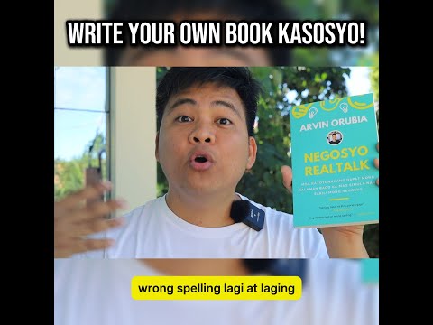 Gusto mo ba mag sulat ng sarili mong Libro?