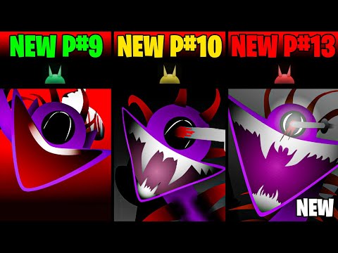 All Incredibox Sprunki Characters in New Phase 9 VS New Phase 10 VS New Phase 13 (New Mod)