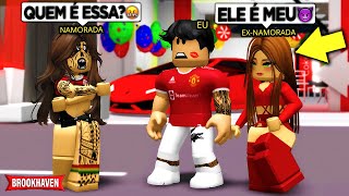 Minha EX NAMORADA veio na MINHA FESTA e MINHA NAMORADA DESCOBRIU... BROOKHAVEN RP Roblox