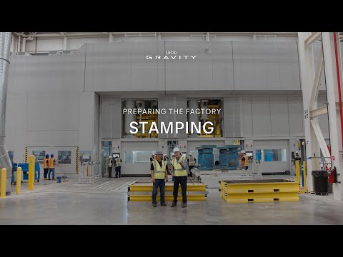 Preparing the Factory: Stamping | The Road to Lucid Gravity