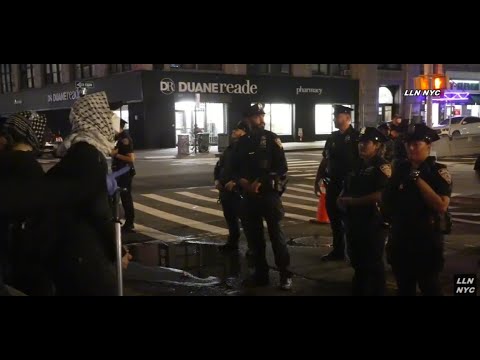 Anti-ICE Protest Continues Into Night; Arrests Made in NYC