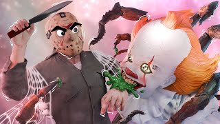 IT 3 vs FRIDAY 13 - Final Fight Pennywise vs Jason - The Movie (3D Animation Cartoon)