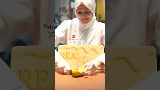 Dünyanın en tatlı fuarındaydık! 😁🍰  Sanat, lezzetle buluştu.🎨🍫  #realorcake #işbirliği #reklam