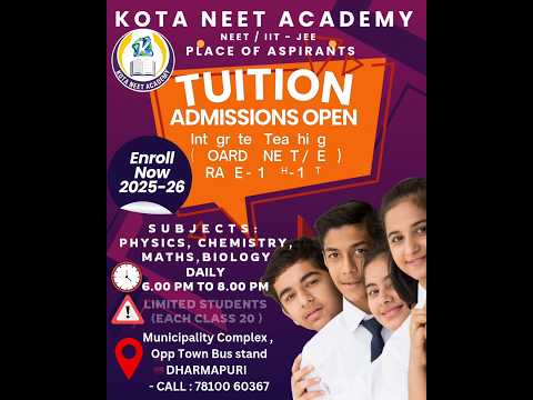 KOTA NEET ACADEMY YouTube video thumbnail