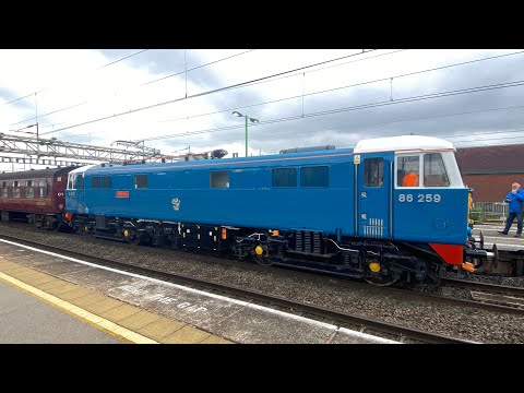 [HD] 2 Charters at Nuneaton and Crewe on 22/05/2021 ft 86259 "Les Ross" and 47593