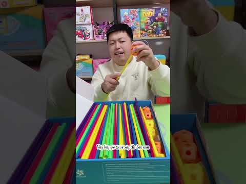 Review bộ lắp ráp hình que sáng tạo #funnyshorts