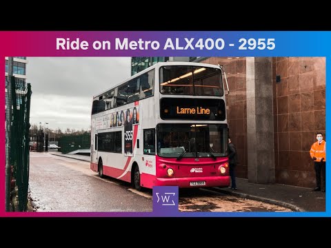 ***MOTORWAY*** Ride on Translink Metro Transbus ALX400 (2955) w/ nirClips
