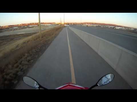 first ride of 2012 E-Bike