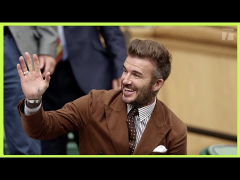 David Beckham shows out at Wimbledon | The Break