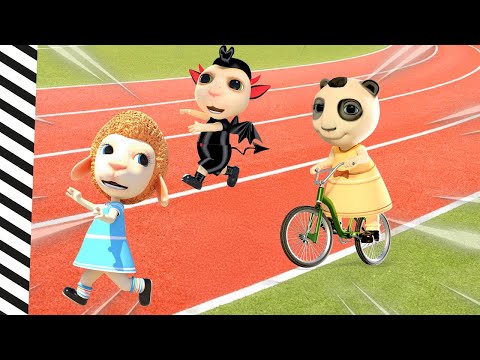 Who Will Come Running First?🔥Song For Child😌Dolly and Friends 3D