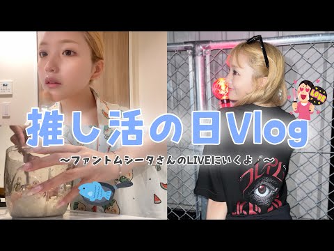 【Vlog】推しに会いに行くのでワクワクで準備します🦋🥹🎤
