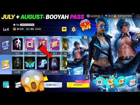 August September Booyah Pass Review 💥 Next Booyah Pass Free Fire | Free Fire New Update