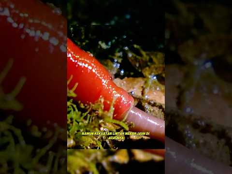 Lintah Merah Raksasa Kalimantan #shorts #shortvideo