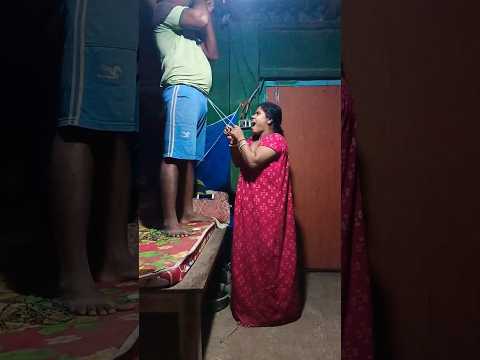 Best prank today for husband vs whife #shorts #funny #prank #sobita manna