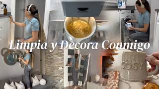 LIMPIA Y DECORA CONMIGO✨ HAUL DE DECORACIÓN DE OTOÑO + LIMPIEZA Y MOTIVACIÓN EN CASA