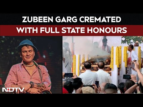 Zubeen Garg Funeral | Zubeen Garg's Sister Lit His Pyre, Cremated With Full State Honours