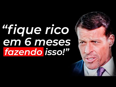 BILIONÁRIO afirma: POBREZA NÃO É UM ACIDENTE! (Veja este vídeo se quiser ser rico) - Tony Robbins