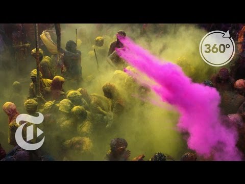 Happy Holi! Celebrating Spring in India | The Daily 360 | The New York Times