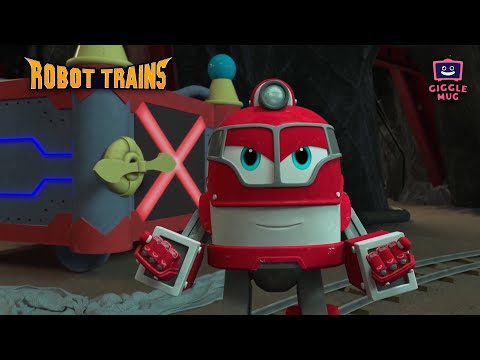 Wipeout! | Robot Trains 🚂 (11-Minute Cartoon for Kids!)