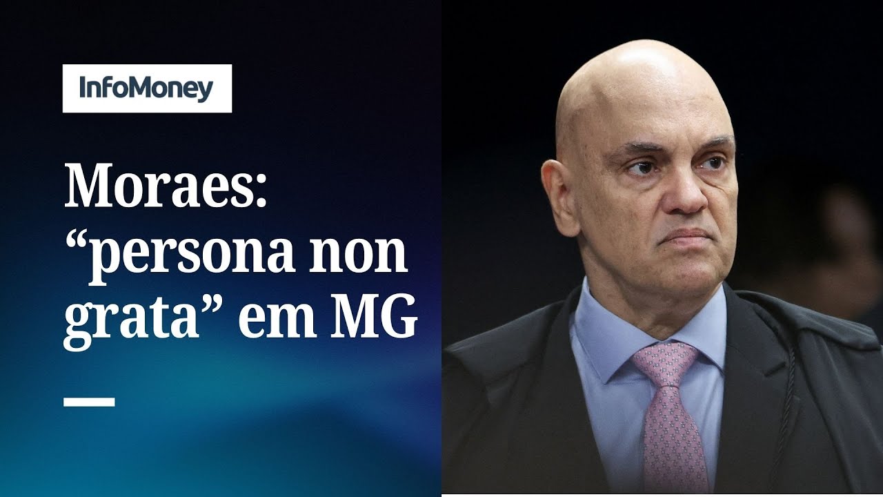 Câmara de Belo Horizonte declara Moraes persona non grata após sanção dos EUA | InfoMoney News