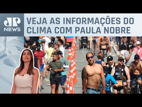 Sudeste terá calor em SP e RJ, e chuva em MG e ES | Previsão do Tempo