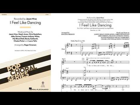 I Feel Like Dancing by Jason Mraz | 2-Part Choir | Arr. Roger Emerson