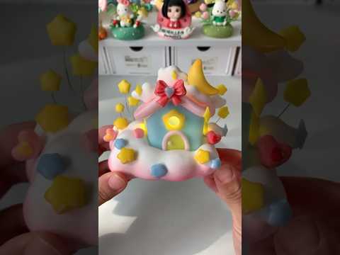 ❣️🍄❣️diy shorts｜how to make Cute mini clay house #art #craft #kawaii #ideas #easy #squishy #crafts