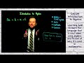 Understanding Expressions and Variables