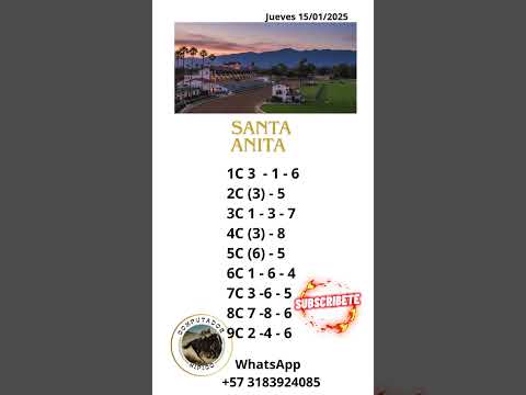 #santaanita #ultimahora #americana #marcas #fijos #shorts #pronosticos #hipismovenezolano 15/02/2025