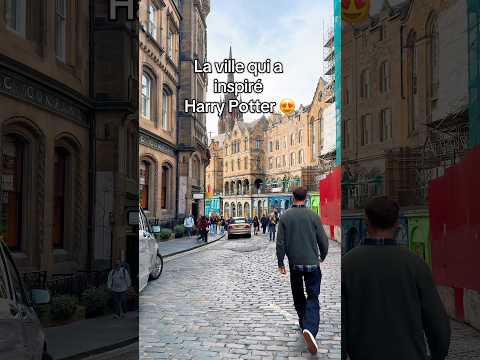 La ville d’Harry Potter dans la vraie vie 🧙🏼✨ #edimbourg #harrypotter #ecosse #voyage #shorts
