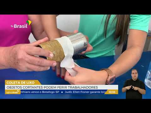 SP | Descarte inadequado de objetos cortantes pode ferir coletores