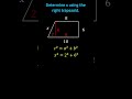 Understanding Right Trapezoids and the Pythagorean Theorem
