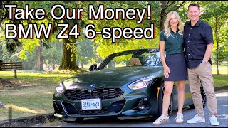 6-cylinder manual...get it while you can!  // 2025 BMW Z4 review