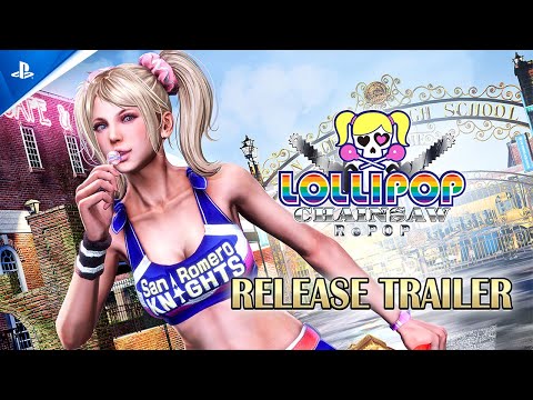 Lollipop Chainsaw RePOP - Release Trailer | PS5 Games