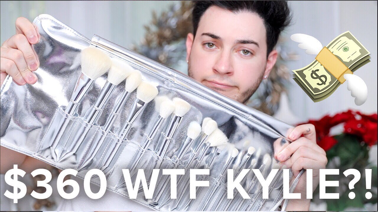 360 KYLIE COSMETICS BRUSHES TESTED HONEST AF REVIEW