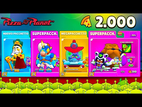 Shoppo TUTTE le Skin dell'EVENTO PIZZA PLANET! *BELLISSIME* Brawl Stars ITA!