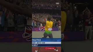 History making at its finest! It took Bolt only 9.63s to claim the 100m gold at #London2012. 😮‍💨🥇