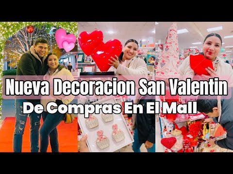 DECORACION DE SAN VALENTIN ❤️EN LAS TIENDAS😄/ DE COMPRAS/NUEVAS DECORACIONES