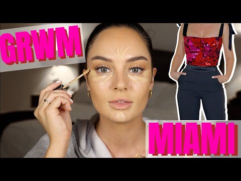 Hotel Room Get Ready with Me! My Makeup & Outfit  \ Chloe Morello