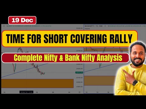 NIFTY PREDICTION FOR TOMORROW & BANK NIFTY ANALYSIS in English FOR 19 December 2024