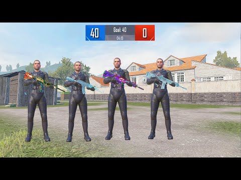 TDM 1v3 with friends challenge PUBG Mobile