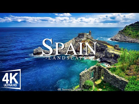 Spain 4K UHD - Scenic Relaxation Film With Calming Music - 4K Video Ultra HD