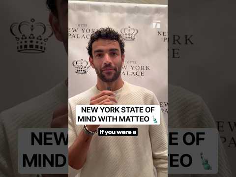 Can Matteo Berrettini name all five New York City boroughs? 🤔#USOpen