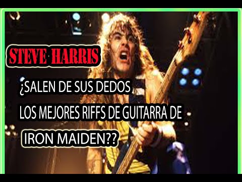 POR QUÉ EL BAJISTA DE IRON MAIDEN... ES SU GUITARRISTA MÁS IMPORTANTE (20 riffs que lo demuestran)!!