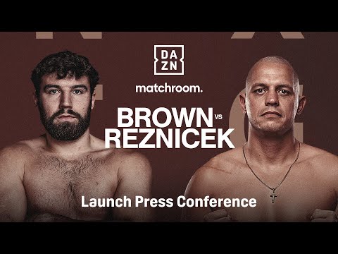 PAT BROWN VS. VLADIMIR REZNICEK LAUNCH PRESS CONFERENCE LIVESTREAM