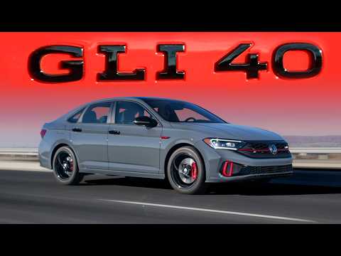Volkswagen Jetta GLI 40th Anniversary: Nostalgic Power and Practicality