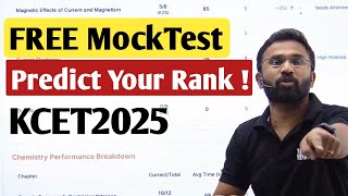 Take Mocktest and Check your KCET2025 Rank | KCET2025 Mock Tests | KCET Rank Prediction