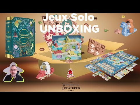 Unboxing - Wondrous creatures | Super Meeple | jeu de société